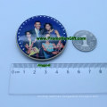 Custom Printed Flashing LED Button Pin Badge